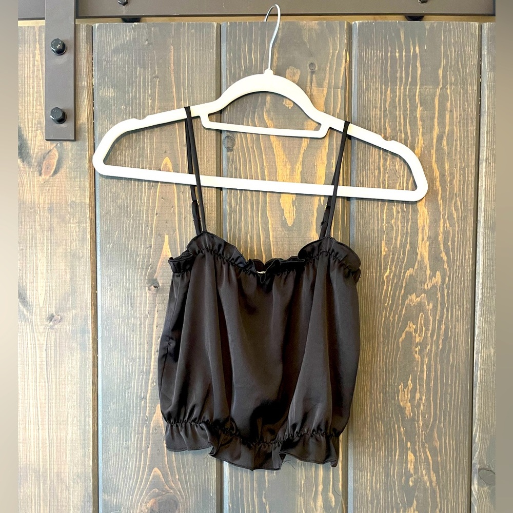 Free people black crop top - Picture 1 of 1